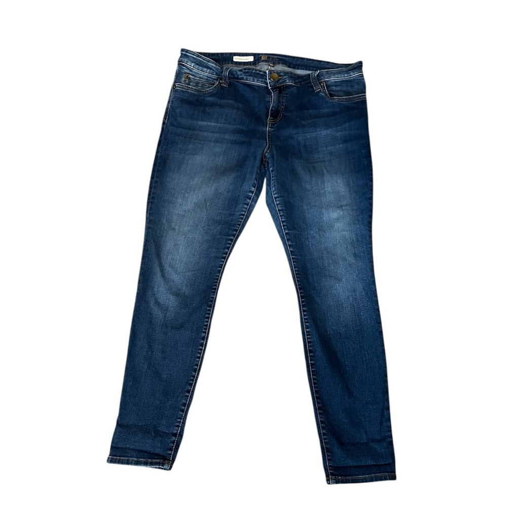 Kut from the Kloth toothpick skinny jeans size 16 short